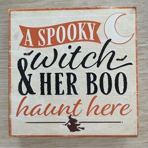 Halloween sign for couples